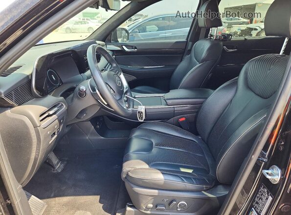 KM8R7DGE1RU805955 2024 HYUNDAI PALISADE Black Vista interior delantera