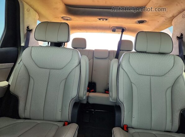 KM8R7DGE1SU918570 2025 HYUNDAI PALISADE Gray Вид задніх сидінь