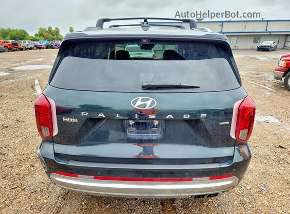KM8R7DGE2PU631648 2023 HYUNDAI PALISADE Teal უკანა ხედი
