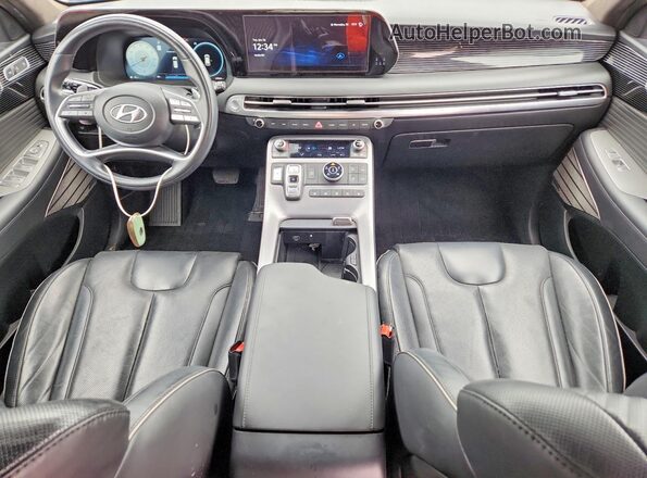 KM8R7DGE2PU631648 2023 HYUNDAI PALISADE Teal წინა პანელის ხედი