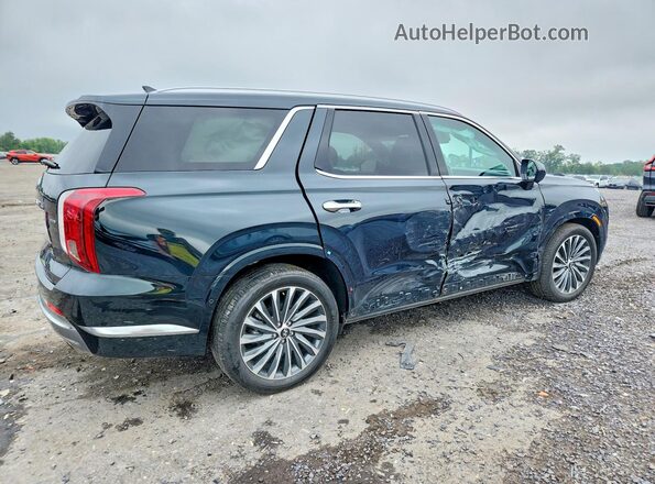 KM8R7DGE2PU634243 2023 HYUNDAI PALISADE Black Задня права чверть
