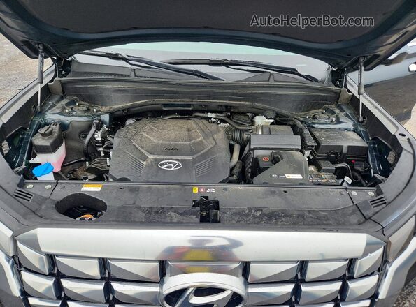 KM8R7DGE2PU634243 2023 HYUNDAI PALISADE Black Вид підкапотного простору