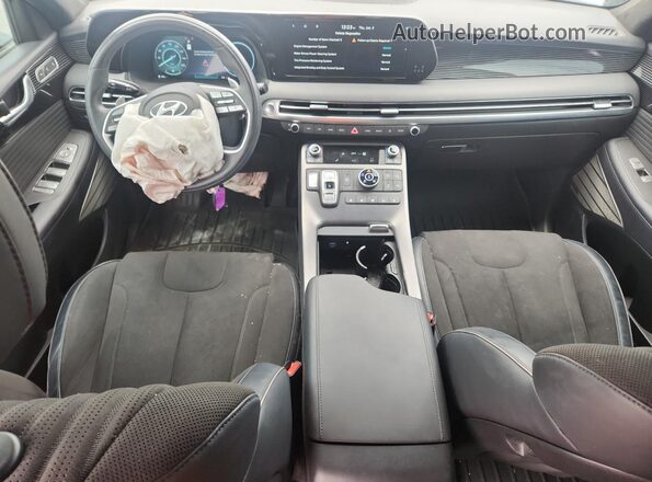 KM8R7DGE2RU706402 2024 HYUNDAI PALISADE White წინა პანელის ხედი