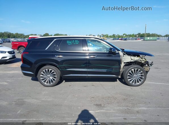 KM8R7DGE3PU531655 2023 HYUNDAI PALISADE Black 360 interior view