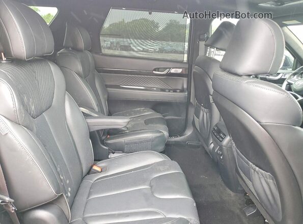 KM8R7DGE3PU607357 2023 HYUNDAI PALISADE Green Widok wnętrza z tyłu