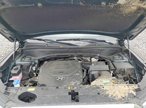 KM8R7DGE3PU607357 2023 HYUNDAI PALISADE Green Widok komory silnika