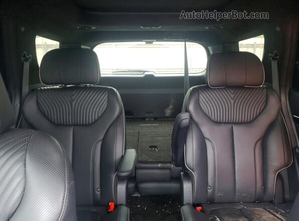 KM8R7DGE3PU607357 2023 HYUNDAI PALISADE Green Widok tylnych siedzeń