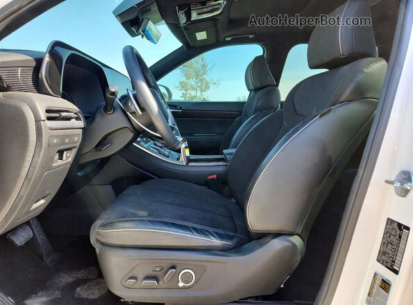 KM8R7DGE3RU727677 2024 HYUNDAI PALISADE White წინა სალონის ხედი