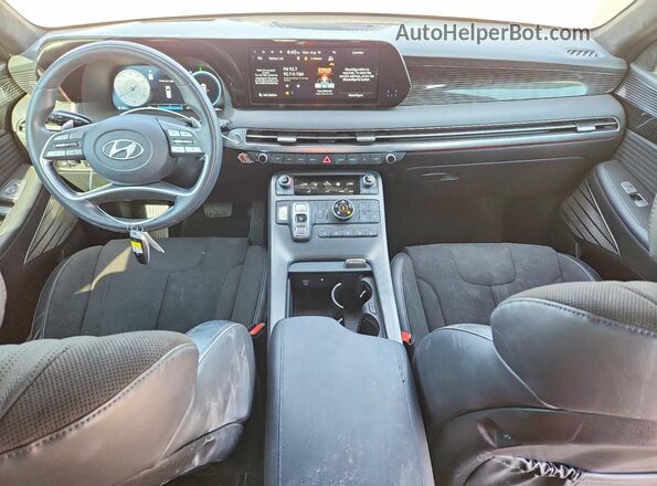 KM8R7DGE3RU727677 2024 HYUNDAI PALISADE White წინა პანელის ხედი