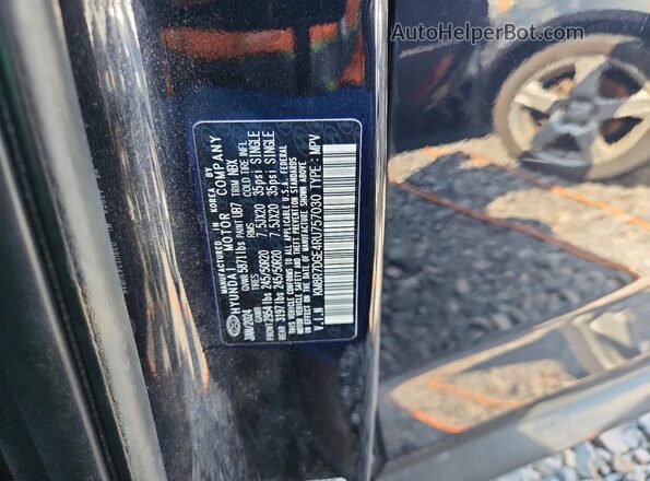 KM8R7DGE4RU757030 2024 HYUNDAI PALISADE Black Вид наклейки з VIN-кодом