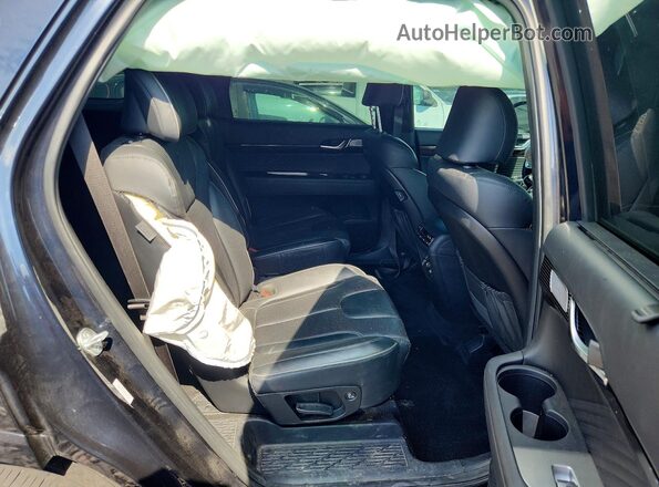 KM8R7DGE4RU757030 2024 HYUNDAI PALISADE Black Вид задніх сидінь