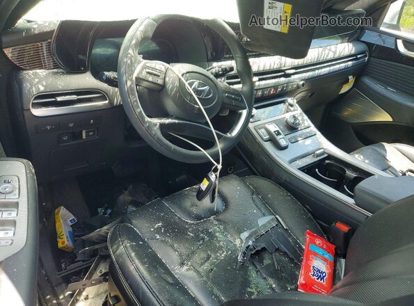 KM8R7DGE5RU662010 2024 HYUNDAI PALISADE Silver Vista del salpicadero