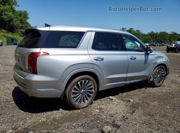 KM8R7DGE5RU662010 2024 HYUNDAI PALISADE Silver Trasero derecho