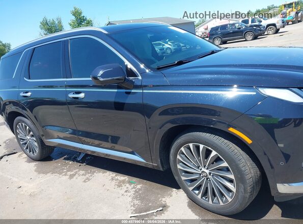 KM8R7DGE7RU646598 2024 HYUNDAI PALISADE Blue Vista interior trasera
