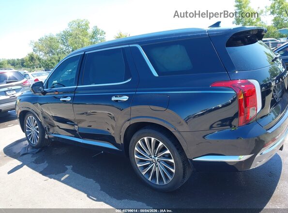 KM8R7DGE7RU646598 2024 HYUNDAI PALISADE Blue Vista interior de 360 grados