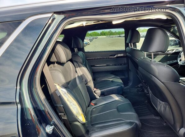 KM8R7DGE7RU730193 2024 HYUNDAI PALISADE Green Vista interior trasera