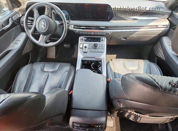 KM8R7DGE8PU554574 2023 HYUNDAI PALISADE Black Vista del salpicadero
