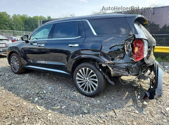KM8R7DGE8PU554574 2023 HYUNDAI PALISADE Black Trasero izquierdo