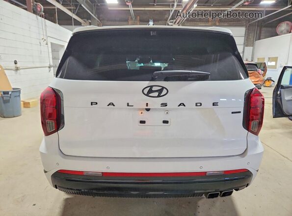 KM8R7DGE9RU683183 2024 HYUNDAI PALISADE White Widok z tyłu