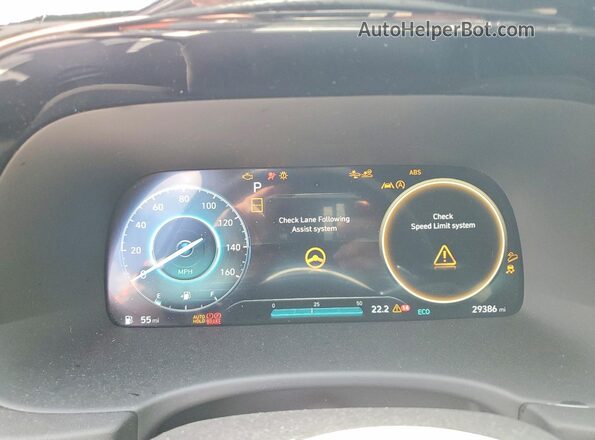 KM8R7DGE9SU914637 2025 HYUNDAI PALISADE Black Widok zestawu wskaźników