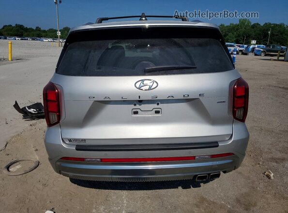 KM8R7DGEXRU694659 2024 HYUNDAI PALISADE Silver Հետևի տեսք