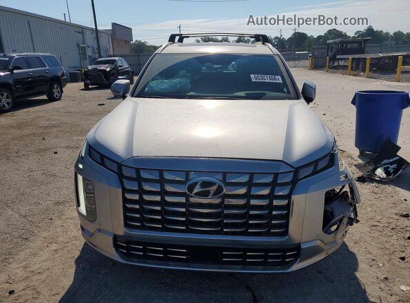 KM8R7DGEXRU694659 2024 HYUNDAI PALISADE Silver Դիմացի տեսք