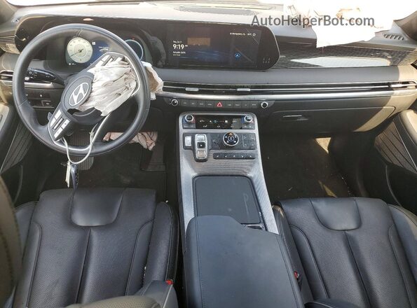 KM8R7DGEXRU694659 2024 HYUNDAI PALISADE Silver Առջևի վահանակի տեսք