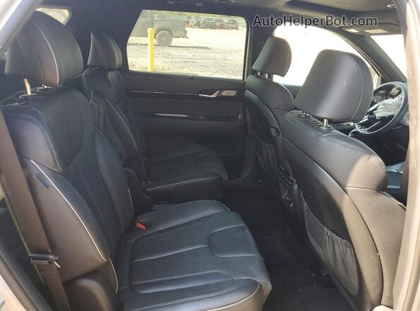 KM8R7DGEXRU694659 2024 HYUNDAI PALISADE Silver Հետևի նստատեղերի տեսք
