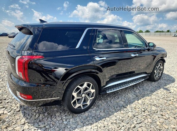 KM8R7DHE0MU295878 2021 HYUNDAI PALISADE Black უკანა მარჯვენა