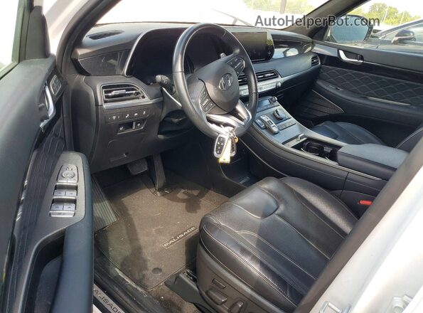 KM8R7DHE2MU195443 2021 HYUNDAI PALISADE White Вид панелі приладів