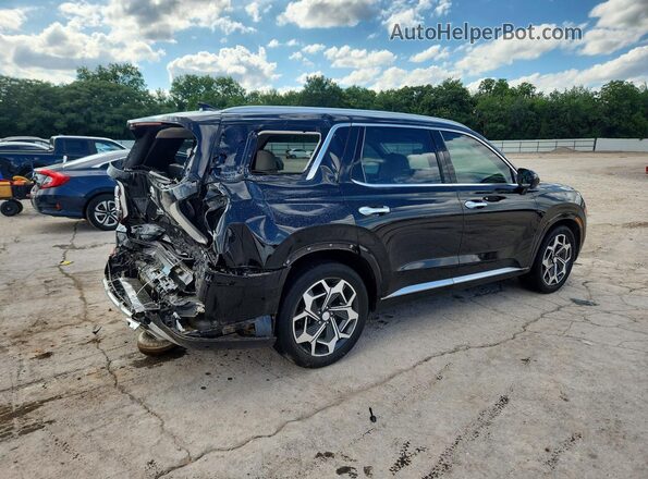 KM8R7DHE2MU206408 2021 HYUNDAI PALISADE Black უკანა მარჯვენა