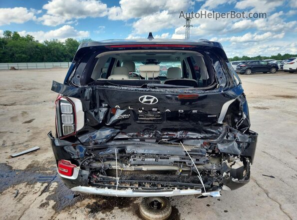 KM8R7DHE2MU206408 2021 HYUNDAI PALISADE Black უკანა ხედი