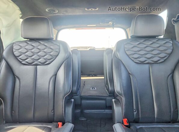KM8R7DHE3MU213061 2021 HYUNDAI PALISADE White Вид задніх сидінь