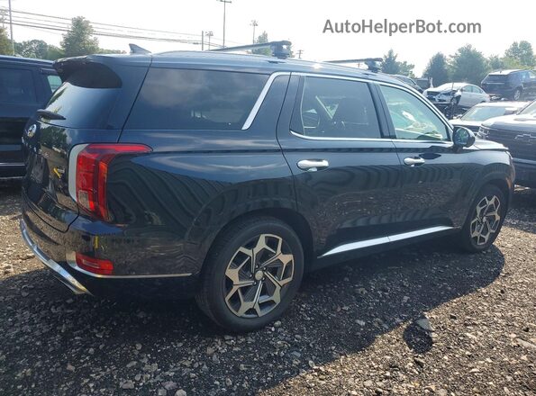 KM8R7DHE3MU273227 2021 HYUNDAI PALISADE Black Trasero derecho