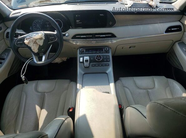 KM8R7DHE3MU273227 2021 HYUNDAI PALISADE Black Vista del salpicadero