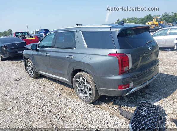 KM8R7DHE4NU336451 2022 HYUNDAI PALISADE Gray Trasero izquierdo
