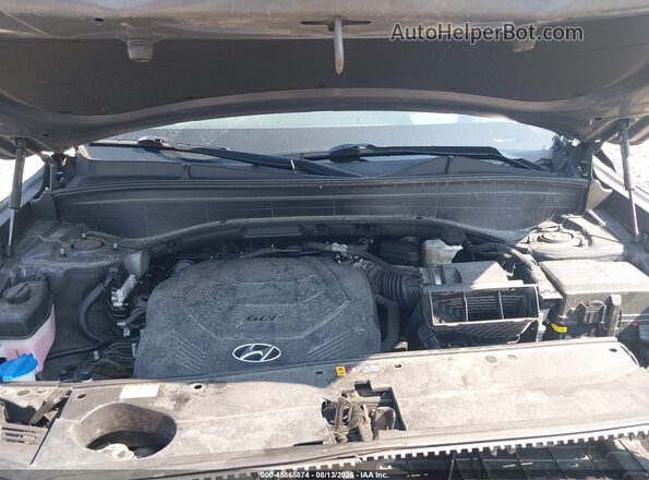 KM8R7DHE4NU336451 2022 HYUNDAI PALISADE Gray Vista trasera
