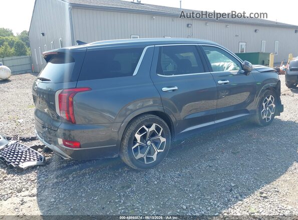 KM8R7DHE4NU336451 2022 HYUNDAI PALISADE Gray Trasero derecho