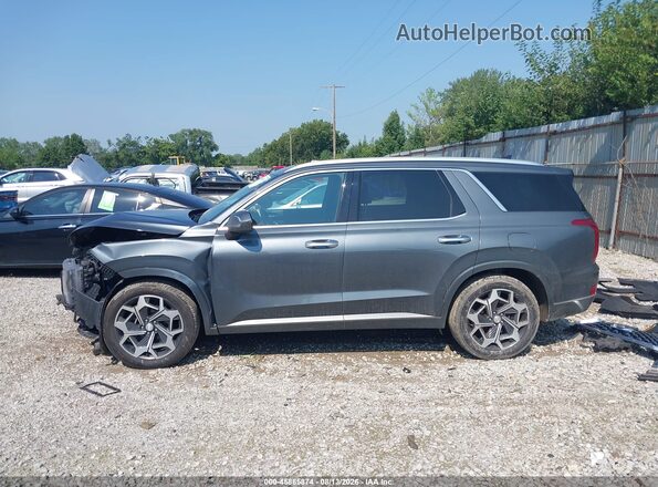 KM8R7DHE4NU336451 2022 HYUNDAI PALISADE Gray 