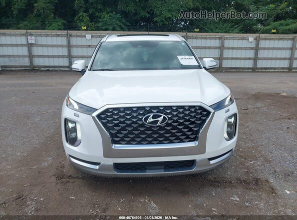 KM8R7DHE8MU232124 2021 HYUNDAI PALISADE Белый Вид щитка приборов