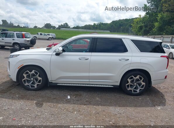 KM8R7DHE8MU232124 2021 HYUNDAI PALISADE Белый Панорамный вид салона 360°