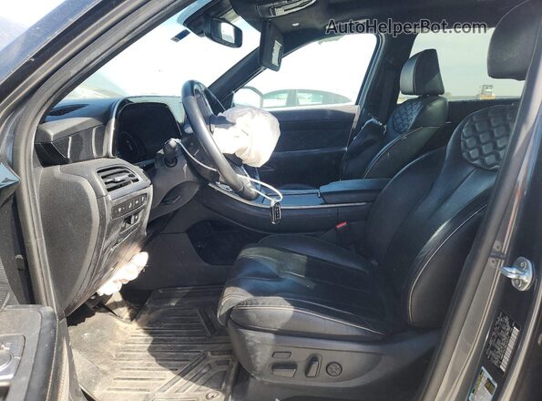 KM8R7DHE9MU246372 2021 HYUNDAI PALISADE Gray Front interior view