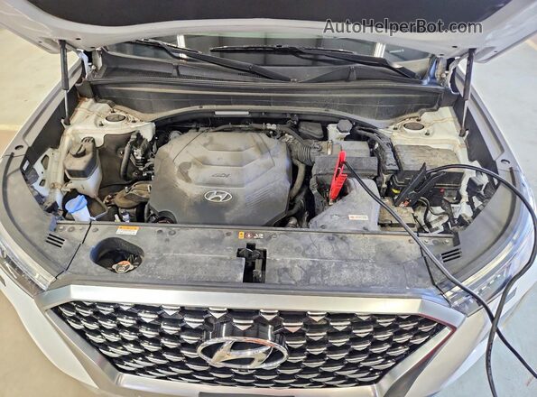 KM8R7DHE9MU266749 2021 HYUNDAI PALISADE White Вид підкапотного простору