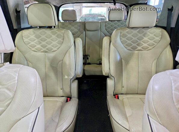 KM8R7DHE9MU266749 2021 HYUNDAI PALISADE White Вид задніх сидінь