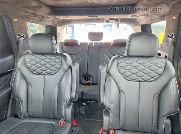 KM8R7DHE9MU308949 2021 HYUNDAI PALISADE Silver Հետևի նստատեղերի տեսք