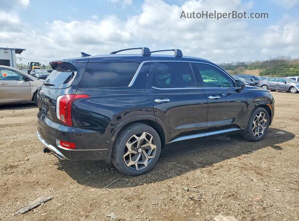 KM8R7DHEXMU209850 2021 HYUNDAI PALISADE Black Tył prawy