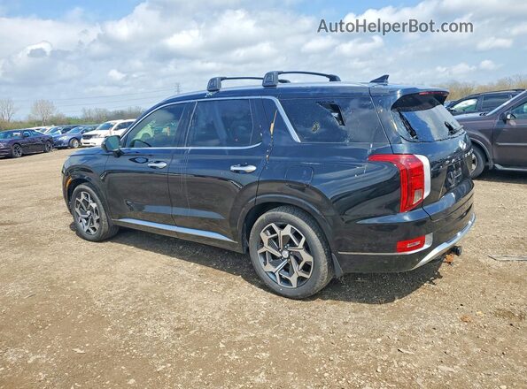 KM8R7DHEXMU209850 2021 HYUNDAI PALISADE Black Tył lewy