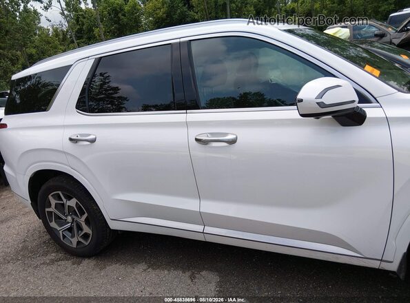 KM8R7DHEXNU478173 2022 HYUNDAI PALISADE White Vista interior trasera