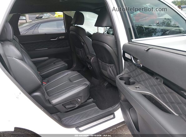 KM8R7DHEXNU478173 2022 HYUNDAI PALISADE White Vista de la etiqueta del VIN