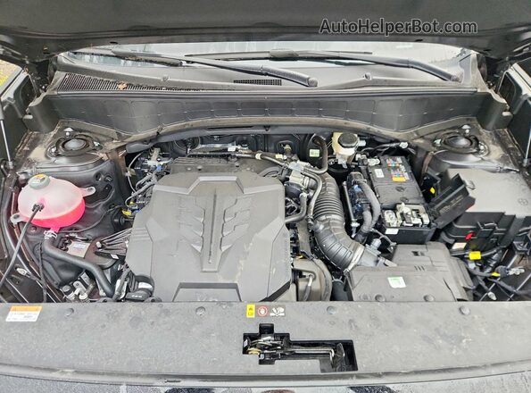 KM8RKES25TU074438 2026 HYUNDAI PALISADE Black Engine compartment view